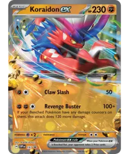 Koraidon ex card