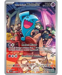 Team Rocket's Wobbuffet card