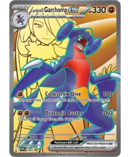 Cynthia's Garchomp ex card