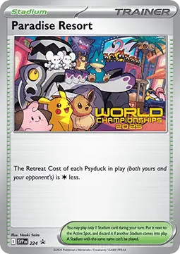 Paradise Resort card