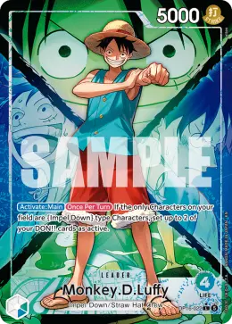 Monkey.D.Luffy card