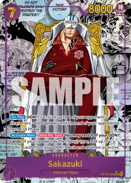 Sakazuki card