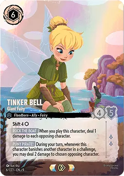 Tinker Bell card
