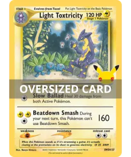 Light Toxtricity card