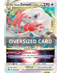 Hisuian Zoroark VSTAR card
