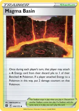 Magma Basin card