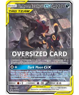 Umbreon & Darkrai-GX card
