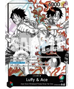 Luffy & Ace card