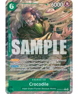 Crocodile card