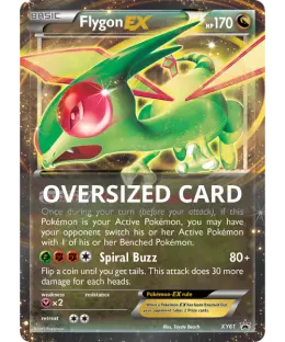Flygon EX card