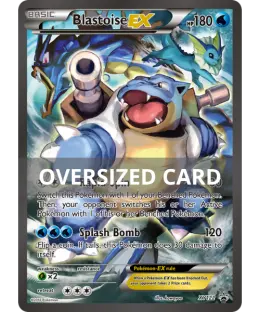 Blastoise EX card