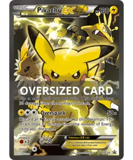 Pikachu EX card