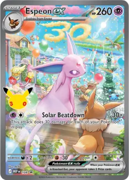 Espeon ex card