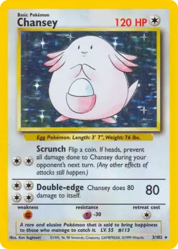Chansey card