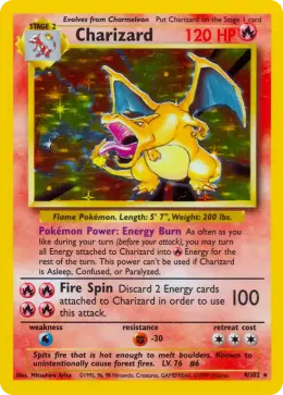 Charizard card
