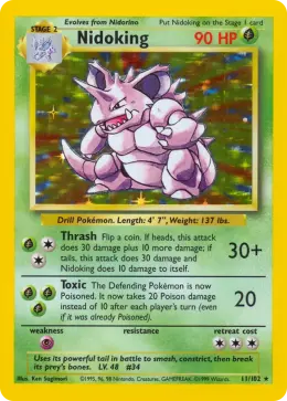 Nidoking card