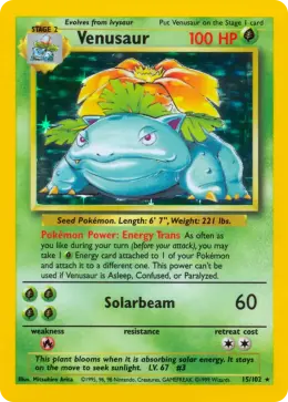 Venusaur card