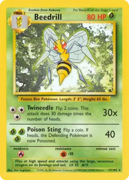 Beedrill card