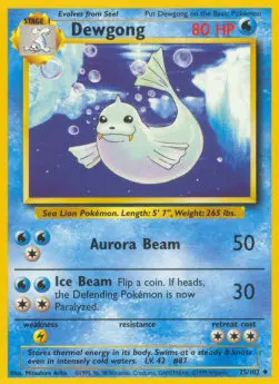 Dewgong card