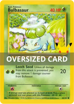 Bulbasaur card