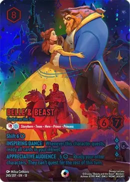 Belle & Beast card