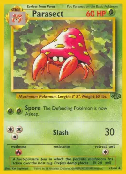 Parasect card