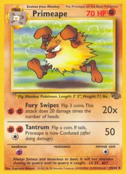 Primeape card