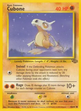 Cubone card