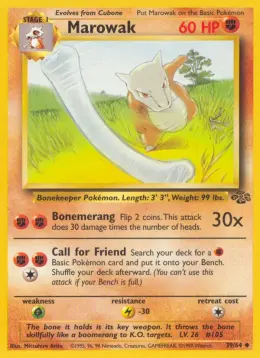 Marowak card