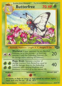 Butterfree card