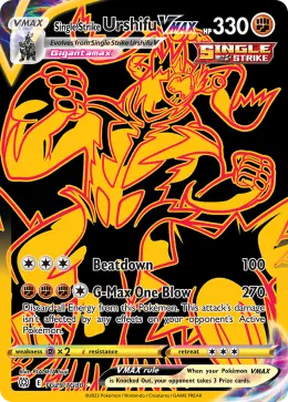 Single Strike Urshifu VMAX card