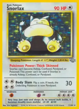 Snorlax card