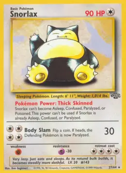 Snorlax card
