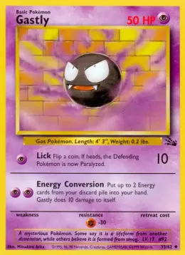 Gastly card