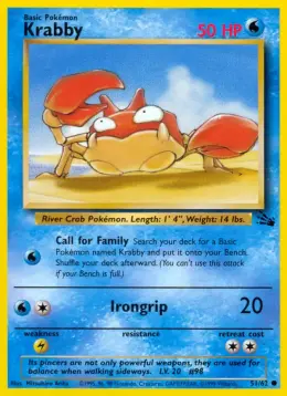 Krabby card