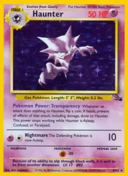 Haunter card