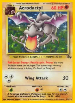 Aerodactyl card