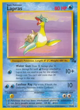 Lapras card