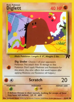 Diglett card