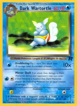 Dark Wartortle card