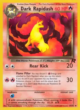 Dark Rapidash card