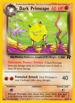 Dark Primeape card