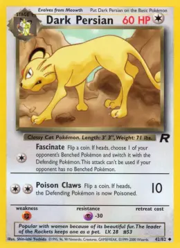 Dark Persian card
