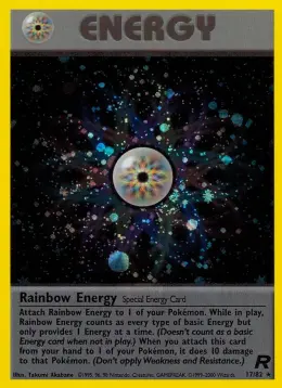 Rainbow Energy card