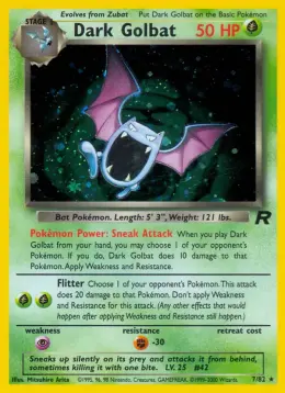 Dark Golbat card