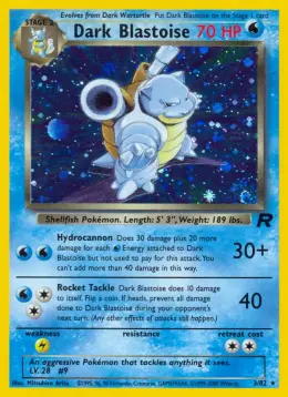 Dark Blastoise card