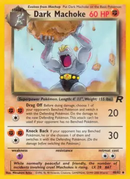 Dark Machoke card
