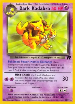 Dark Kadabra card