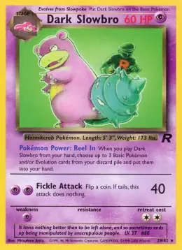 Dark Slowbro card