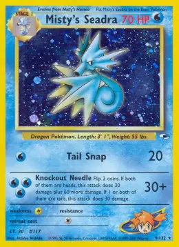 Misty's Seadra card